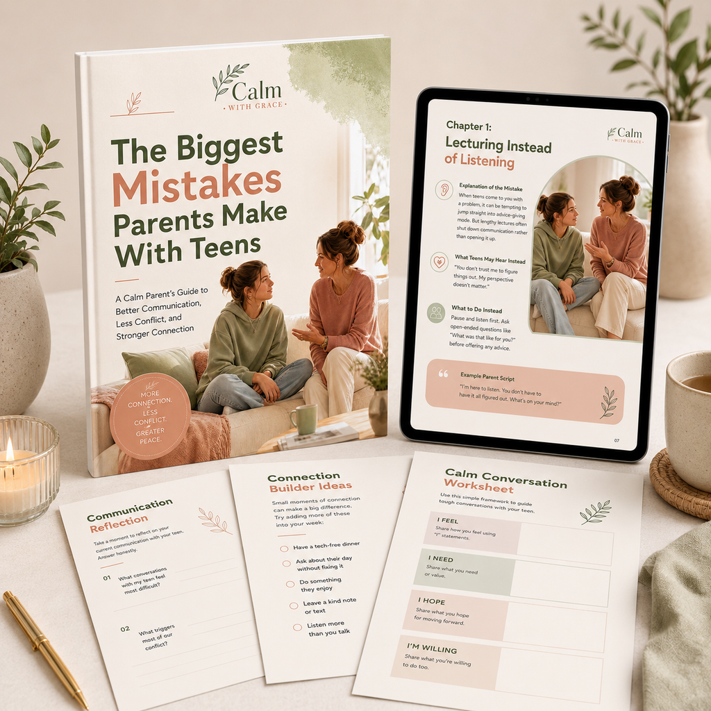 The Biggest Mistakes Parents Make With Teens | Parent Communication Ebook